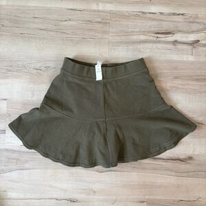 NWT NEW Offline by Aerie Olive Skater Skort